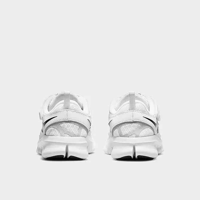 Boys' Little Kids' Nike Free Run 2 Running Shoes White/Black/Wolf Grey - DA2689 100 4 Boys' Little Kids' Nike Free Run 2 Running Shoes White/Black/Wolf Grey - DA2689 100 - Image 4