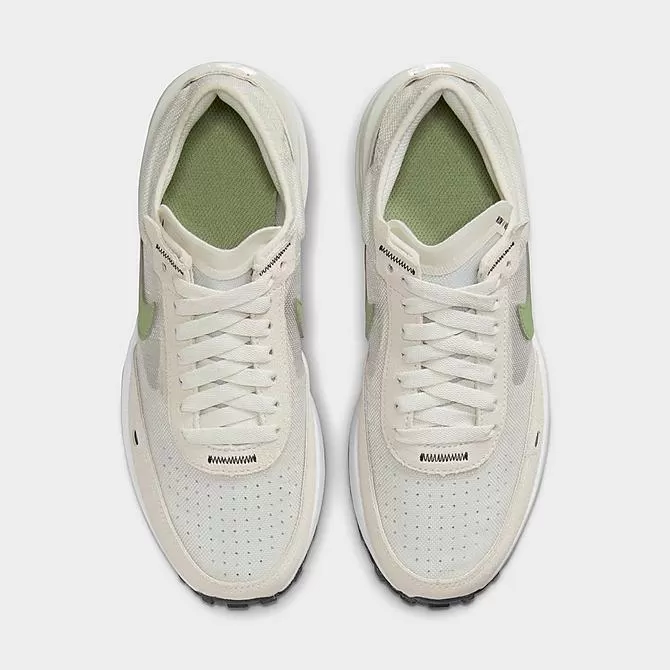 Big Kids' Nike Waffle One Casual Shoes Light Bone/Oil Green/Phantom/White - DC0481 012 5 Big Kids' Nike Waffle One Casual Shoes Light Bone/Oil Green/Phantom/White - DC0481 012 - Image 5