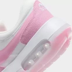 Big Kids' Nike Air Max Motif Casual Shoes Summit White/White/Pink Foam/Elemental Pink - DH9388 102 -Fashion Clothing Shop DH9388 102 P3