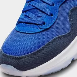 Big Kids' Nike Air Max Motif Casual Shoes Hyper Royal/White/Obsidian - DH9388 401 -Fashion Clothing Shop DH9388 401 P3