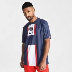 Fashion Clothing Shop 11 Men's Nike Dri-FIT ADV Paris Saint-Germain 2022-23 Match Home Soccer Jersey Midnight Navy/White/Midnight Navy - DJ7649 411