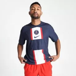 Men's Nike Dri-FIT ADV Paris Saint-Germain 2022-23 Match Home Soccer Jersey Midnight Navy/White/Midnight Navy - DJ7649 411 -Fashion Clothing Shop DJ7649 411 M3