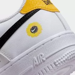 Big Kids’ Nike Air Force 1 LV8 Have A Nike Day Casual Shoes White/Black/Dark Sulfur - DM0983 100 -Fashion Clothing Shop DM0983 100 P3