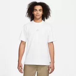 Men's Nike Sportswear Premium Essentials T-Shirt White/White - DO7392 100
