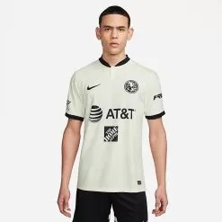 Men's Nike Dri-FIT ADV Club América 2022-23 Match Third Soccer Jersey Sail/Black/Black - DO8238 134