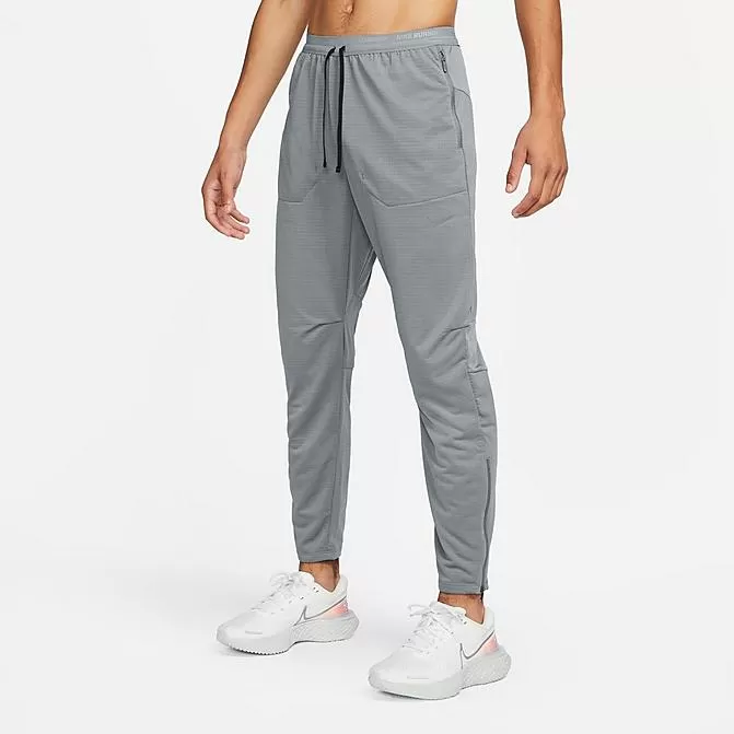 Men's Nike Phenom Dri-FIT Knit Running Pants Smoke Grey - DQ4740 084 1 Men's Nike Phenom Dri-FIT Knit Running Pants Smoke Grey - DQ4740 084