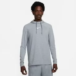 Men's Nike Dri-FIT Academy Pullover Soccer Hoodie Cool Grey/Pure/Summit White/White - DQ5051 065