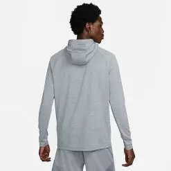 Men's Nike Dri-FIT Academy Pullover Soccer Hoodie Cool Grey/Pure/Summit White/White - DQ5051 065 -Fashion Clothing Shop DQ5051 065 M3