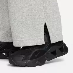 Women's Nike Sportswear Phoenix Fleece High-Waisted Wide-Leg Sweatpants Dark Grey Heather/Sail - DQ5615 063 -Fashion Clothing Shop DQ5615 063 M5