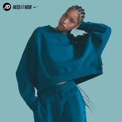 Women's Nike Sportswear Phoenix Fleece Oversized Crewneck Sweatshirt - DQ5761 381