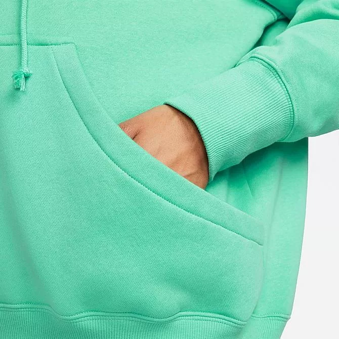 Women's Nike Sportswear Phoenix Fleece Oversized Pullover Hoodie Light Menta/Sail - DQ5860 369 5 Women's Nike Sportswear Phoenix Fleece Oversized Pullover Hoodie Light Menta/Sail - DQ5860 369 - Image 5