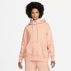 Fashion Clothing Shop 35 Women's Nike Sportswear Phoenix Fleece Oversized Pullover Hoodie Arctic Orange/Sail - DQ5860 800