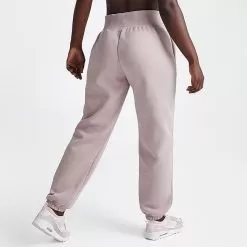 Women's Nike Sportswear Phoenix Fleece Oversized High-Waist Jogger Pants Diffused Taupe/Sail - DQ5887 272 -Fashion Clothing Shop DQ5887 272 M4