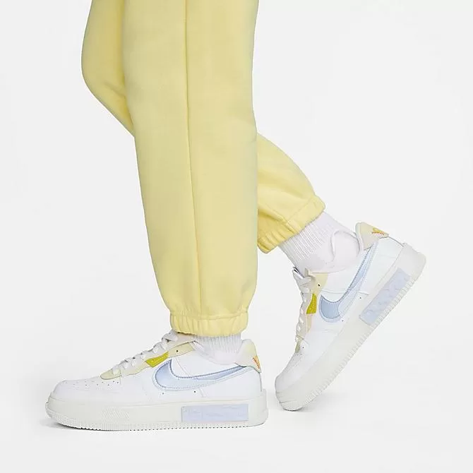 Women's Nike Sportswear Phoenix Fleece Oversized High-Waist Jogger Pants Lemon Chiffon/Sail - DQ5887 706 5 Women's Nike Sportswear Phoenix Fleece Oversized High-Waist Jogger Pants Lemon Chiffon/Sail - DQ5887 706 - Image 5