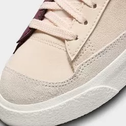 Big Kids' Nike Blazer Mid '77 SE Dance Casual Shoes Guava Ice/Sail/Night Maroon - DQ6084 800 8 Big Kids' Nike Blazer Mid '77 SE Dance Casual Shoes Guava Ice/Sail/Night Maroon - DQ6084 800 -Fashion Clothing Shop DQ6084 800 P3