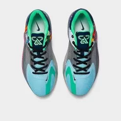 Big Kids' Nike Freak 4 SE Basketball Shoes Smoke Grey/Pinksicle/Particle Grey - DQ8040 001 -Fashion Clothing Shop DQ8040 001 P5