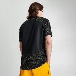 Men's Nike Dri-FIT Paris Saint-Germain 2023-24 Stadium Fourth Soccer Jersey Black/Tour Yellow/Tour Yellow - DR3969 011 -Fashion Clothing Shop DR3969 011 M4