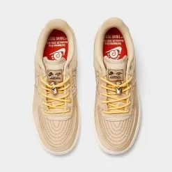 Big Kids' Nike Air Force 1 LV8 3 SE Casual Shoes Sanddrift/Citron Pulse/Hemp/Sail - DV1622 100 -Fashion Clothing Shop DV1622 100 P5