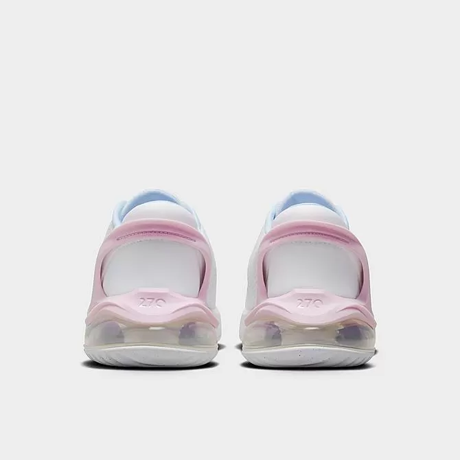 Big Kids' Nike Air Max 270 GO Casual Shoes Summit White/Cobalt Bliss/Pearl Pink/Cosmic Fuchsia - DV1968 102 4 Big Kids' Nike Air Max 270 GO Casual Shoes Summit White/Cobalt Bliss/Pearl Pink/Cosmic Fuchsia - DV1968 102 - Image 4
