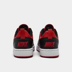 Big Kids' Nike Court Borough Low Recraft Casual Shoes University Red/Black/White - DV5456 600 -Fashion Clothing Shop DV5456 600 P4