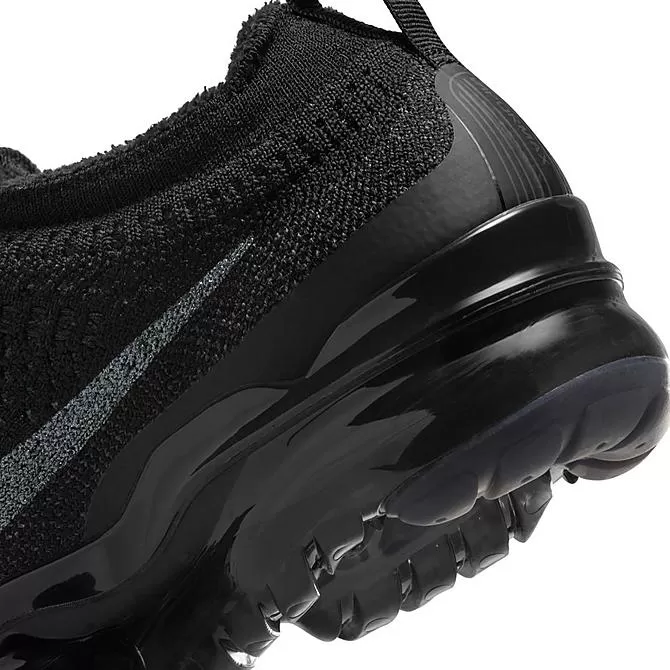 Women's Nike Air VaporMax 2023 Flyknit Next Nature Running Shoes Black/Black/Anthracite - DV6840 001 3 Women's Nike Air VaporMax 2023 Flyknit Next Nature Running Shoes Black/Black/Anthracite - DV6840 001 - Image 3