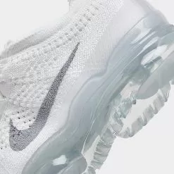 Women's Nike Air VaporMax 2023 Flyknit Next Nature Running Shoes White/Metallic Silver/Pure Platinum - DV6840 100 -Fashion Clothing Shop DV6840 100 P3