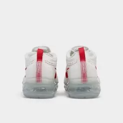 Women's Nike Air VaporMax 2023 Flyknit Next Nature Running Shoes Sail/Track Red/Phantom/Metallic Silver - DV6840 102 -Fashion Clothing Shop DV6840 102 P4