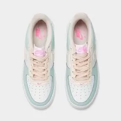 Big Kids' Nike Air Force 1 Low Casual Shoes Jade Ice/Guava Ice/White/Pink Spell - DV7762G 300 10 Big Kids' Nike Air Force 1 Low Casual Shoes Jade Ice/Guava Ice/White/Pink Spell - DV7762G 300 -Fashion Clothing Shop DV7762G 300 P5