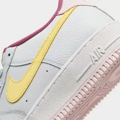 Big Kids' Nike Air Force 1 Low Casual Shoes Football Grey/Cosmic Fuchsia/Pearl Pink/Citron Tint - DV7762 001 8 Big Kids' Nike Air Force 1 Low Casual Shoes Football Grey/Cosmic Fuchsia/Pearl Pink/Citron Tint - DV7762 001 -Fashion Clothing Shop DV7762 001 P3