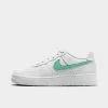 Big Kids' Nike Air Force 1 Low Casual Shoes Summit White/Emerald Rise - DV7762 104