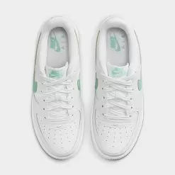 Big Kids' Nike Air Force 1 Low Casual Shoes Summit White/Emerald Rise - DV7762 104 10 Big Kids' Nike Air Force 1 Low Casual Shoes Summit White/Emerald Rise - DV7762 104 -Fashion Clothing Shop DV7762 104 P5