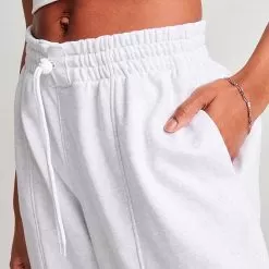 Women's Nike Sportswear Circa 96 High-Waisted French Terry Jogger Pants Birch Heather - DV8088 051 -Fashion Clothing Shop DV8088 051 M6