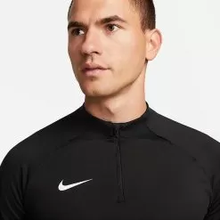 Men's Nike Dri-FIT Strike Knit Soccer Drill Top Black/Black/Anthracite - DV9225 010 9 Men's Nike Dri-FIT Strike Knit Soccer Drill Top Black/Black/Anthracite - DV9225 010 -Fashion Clothing Shop DV9225 010 M4