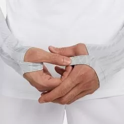 Men's Nike Dri-FIT Strike Knit Soccer Drill Top White/Wolf Grey/White/Black - DV9225 100 -Fashion Clothing Shop DV9225 100 M5