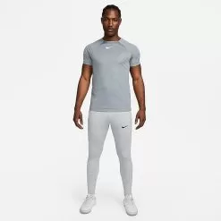 Men's Nike Dri-FIT Strike Knit Soccer Pants Wolf Grey/White/Wolf Grey/Black - DV9269 012 -Fashion Clothing Shop DV9269 012 M3