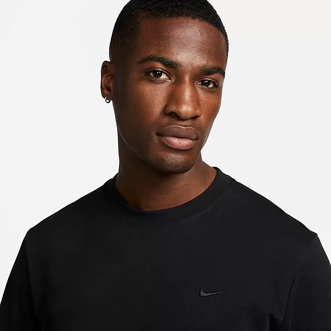 Men's Nike Dri-FIT Primary Versatile Top Black/Black - DV9831 010 4 Men's Nike Dri-FIT Primary Versatile Top Black/Black - DV9831 010 - Image 4