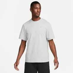 Men's Nike Dri-FIT Primary Versatile Top Dark Grey Heather/Heather/Smoke Grey - DV9831 097