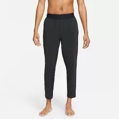 Men's Nike Dri-FIT Flex Tapered Yoga Pants Black/Black - DV9883 010