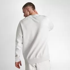 Nike Club Fleece+ Futura Fleece Crewneck Sweatshirt Phantom - DX0529 030 8 Nike Club Fleece+ Futura Fleece Crewneck Sweatshirt Phantom - DX0529 030 -Fashion Clothing Shop DX0529 030 M4