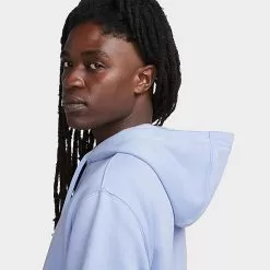 Men's Nike Club Fleece+ Futura Fleece Pullover Hoodie Cobalt Bliss - DX0541 479 -Fashion Clothing Shop DX0541 479 M4