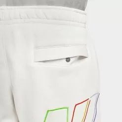 Nike Club Fleece+ Futura Logo Fleece Sweatpants Phantom - DX0547 030 -Fashion Clothing Shop DX0547 030 M5