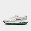 Big Kids' Nike Air Max Motif Casual Shoes White/Safety Orange/Light Bone/Gorge Green - DX2957 100