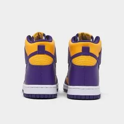 Big Kids' Nike Dunk High Casual Shoes Court Purple/Gold - DZ4454 500 -Fashion Clothing Shop DZ4454 500 P4