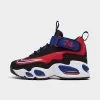 Big Kids' Nike Air Griffey Max 1 Casual Shoes Black/Deep Royal Blue/University Red - DZ5275 001