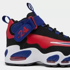 Big Kids' Nike Air Griffey Max 1 Casual Shoes Black/Deep Royal Blue/University Red - DZ5275 001 -Fashion Clothing Shop DZ5275 001 P3