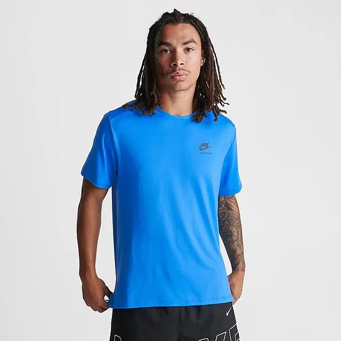 Men's Nike Sportswear Air Max Graphic T-Shirt Photo Blue/Black - FB2481 406 3 Men's Nike Sportswear Air Max Graphic T-Shirt Photo Blue/Black - FB2481 406 - Image 3