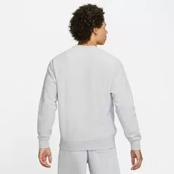 Men's Nike Club Terry Crewneck Sweatshirt Wolf Grey/Black - FB4979 012 6 Men's Nike Club Terry Crewneck Sweatshirt Wolf Grey/Black - FB4979 012 -Fashion Clothing Shop FB4979 012 M3