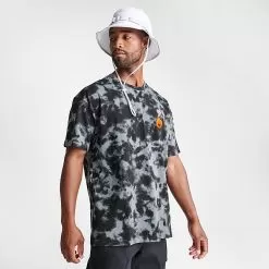 Men's Nike Max90 Basketball Planter Tie-Dye Graphic T-Shirt Cool Grey - FD0065 065 -Fashion Clothing Shop FD0065 065 M4