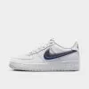 Big Kids' Nike Air Force 1 Impact Next Nature Casual Shoes White/Hyper Royal/Summit White/Black - FD0688 100