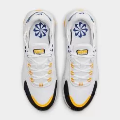 Big Kids' Nike Air Max TW Next Nature Casual Shoes White/University Gold/Black/Deep Royal Blue - FJ4606 100 -Fashion Clothing Shop FJ4606 100 P5